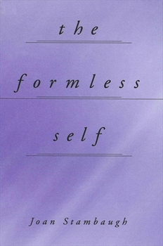 Paperback The Formless Self Book