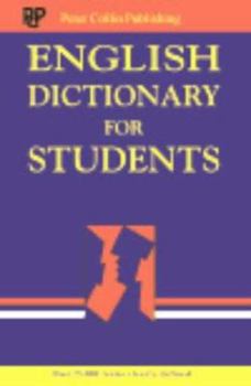 Paperback English Dictionary for Students; (General Editor, Ph Collin) Book