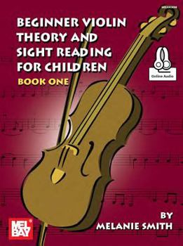 Paperback Beginner Violin Theory and Sight Reading for Children, Book One Book