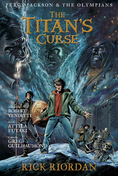 Hardcover Percy Jackson and the Olympians: Titan's Curse: The Graphic Novel, The-Percy Jackson and the Olympians Book