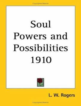 Paperback Soul Powers and Possibilities 1910 Book