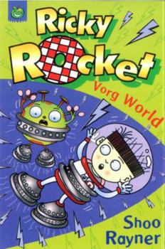 Paperback Ricky Rocket: Vorg World Book
