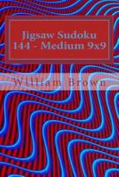Paperback Jigsaw Sudoku 144 - Medium 9x9 Book
