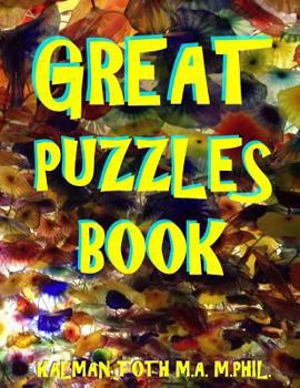 Paperback Great Puzzles Book: 133 Large Print Themed Word Search Puzzles Book