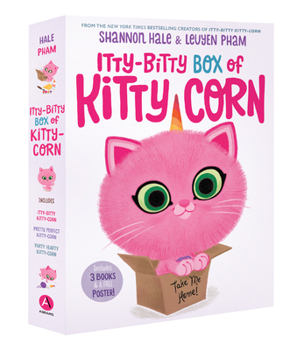 Hardcover Itty-Bitty Box of Kitty-Corn: Contains 3 Favorite Full-Size Hardcovers Book