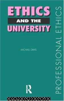 Paperback Ethics and the University Book