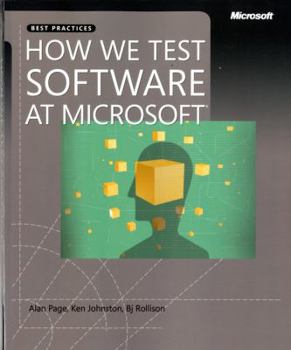 Paperback How We Test Software at Microsoft Book