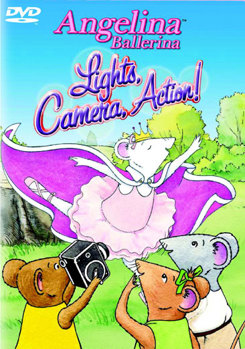 DVD Angelina Ballerina: Lights, Camera, Action Book