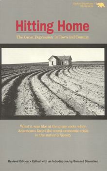 Paperback Hitting Home: The Great Depression in Town and Country Book