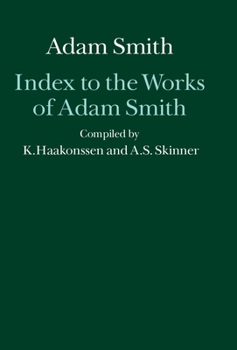 Hardcover Index to the Works of Adam Smith Book