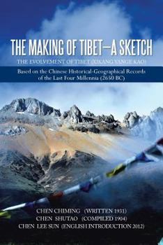 Paperback The Making of Tibet-A Sketch Book