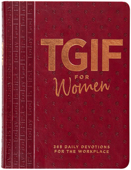 Imitation Leather Tgif for Women: 365 Daily Devotionals for the Workplace Book