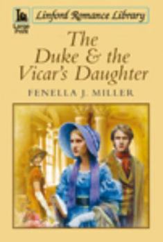 Paperback The Duke & the Vicar's Daughter [Large Print] Book