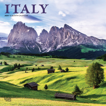 Calendar Italy 2024 Square Book