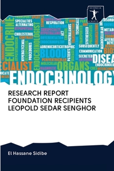 Paperback Research Report Foundation Recipients Leopold Sedar Senghor Book