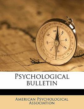 Paperback Psychological bulleti, Volume 9 Book