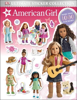 Paperback Ultimate Sticker Collection: American Girl Book