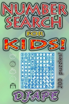 Paperback Number Search for KIDS: 200 puzzles! Book