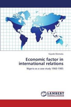 Paperback Economic factor in international relations Book
