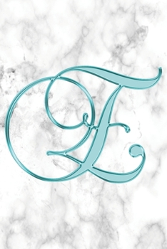 Paperback E Journal: A Monogram E Initial Capital Letter Notebook For Writing And Notes: Great Personalized Gift For All First, Middle, Or Book