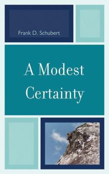 Hardcover Modest Certainty Book