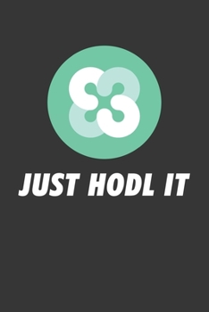 Paperback Just Hodl It Ethos Ethos Notebook: Lined Journal, 120 Pages, 6 x 9, Affordable Cryptocurrency, Blockchain Crypto Gift Journal Matte Finish Book
