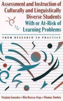 Paperback Assessment and Instruction of Culturally and Linguistically Diverse Students with or At-Risk of Learning Problems: From Research to Practice Book