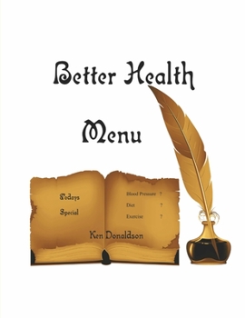 Paperback Better Health Menu Book