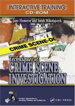 CD-ROM Techniques of Crime Scene Investigation Interactive Training CD-ROM Book