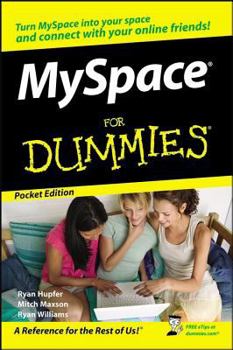 Paperback MySpace for Dummies (Pocket Edition: 2008 Printing) Book