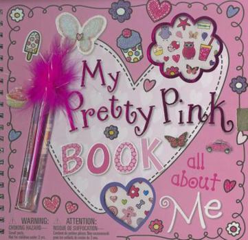 Hardcover Activity Scrapbook My Pretty Pink Book All about Me Book