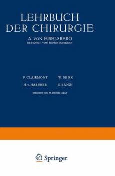 Paperback Lehrbuch Der Chirurgie: Erster Band [German] Book
