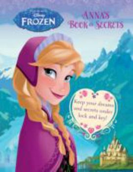 Hardcover Disney Frozen Anna's Book of Secrets Book