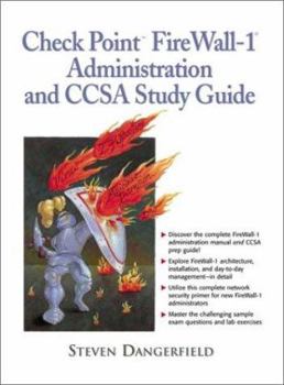 Hardcover Check Point Firewall-1 Administration and Ccsa Study Guide Book