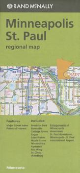 Paperback Rand McNally Minneapolis/St. Paul, Minnesota Regional Map Book