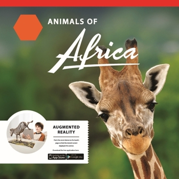 Paperback Animals of Africa: Augmented Reality Book Magic Educational Creative 3D Chracters with App Book
