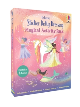 Hardcover Sticker Dolly Dressing Magical Book