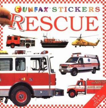 Paperback Fire Trucks and Rescue Vehicles: Vehicle Stickers Book