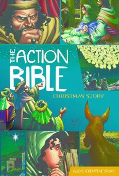 Paperback The Action Bible Christmas Story: God's Redemptive Story Book