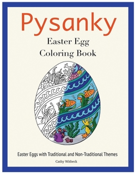 Paperback Pysanky Easter Egg Coloring Book: Easter Adult Coloring Book