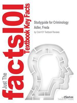 Paperback Studyguide for Criminology by Adler, Freda, ISBN 9781259672194 Book