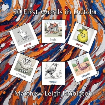 Paperback 50 First Words in Dutch Book