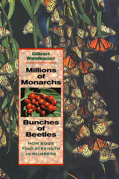 Paperback Millions of Monarchs, Bunches of Beetles: How Bugs Find Strength in Numbers Book