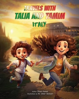 Paperback Travels with Talia and Tamim - Italy Book
