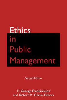 Paperback Ethics in Public Management Book