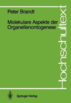 Paperback Molekulare Aspekte Der Organellenontogenese [German] Book
