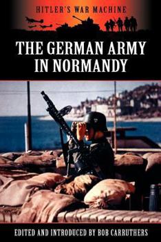 Paperback The German Army in Normandy Book