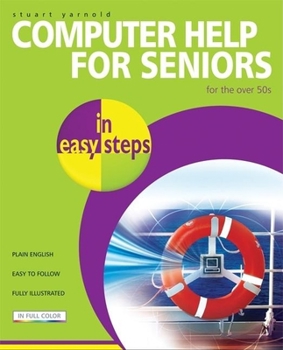 Paperback Computer Help for Seniors in Easy Steps Book