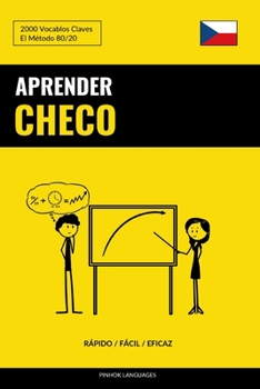 Paperback Aprender Checo - Rápido / Fácil / Eficaz: 2000 Vocablos Claves [Spanish] Book