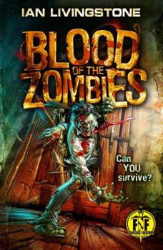 Paperback Blood of the Zombies. Ian Livingstone Book